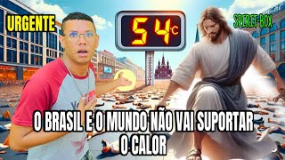 PROFECIA DO ANJO URGENTE- O CALOR BÍBLICO ESTAR SE CUMPRINDO O MUNDO NÃO VAI SUPORTAR  SPIRITBOX