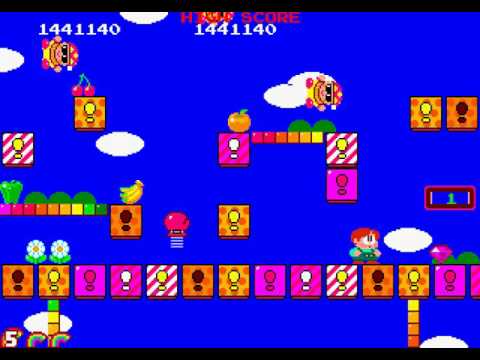 Rainbow Islands Longplay (Arcade) [No Secret Rooms]