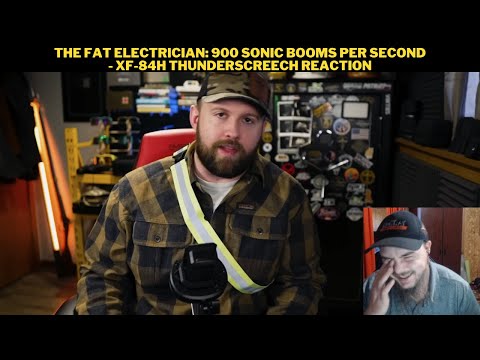 The Fat Electrician: 900 Sonic Booms Per Second - XF-84H Thunderscreech Reaction