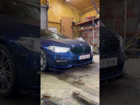 Bmw G30 PreLci 530E Maxton Kitted Splitters, Side Extensions, Spoiler & Diffuser #bmwninet