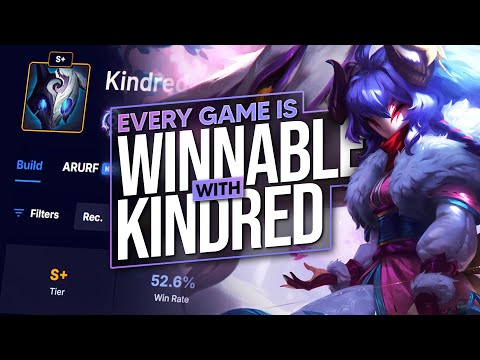 KINDRED IS AN S+ TIER JUNGLER RIGHT NOW... AND THIS IS WHY