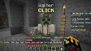 How to get to the Crypt Ghoul Area in Hypixel Skyblock.