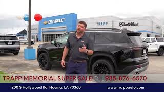 Trapp Memorial Super Sale!