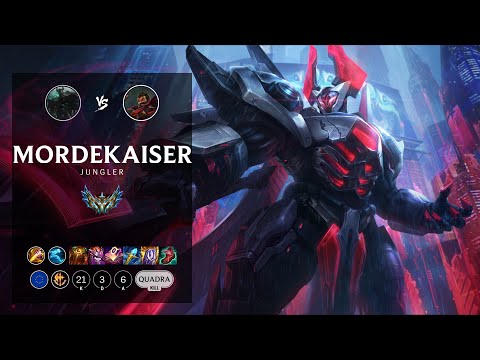 Mordekaiser Jungle vs Graves - EUW Challenger Patch 12.18