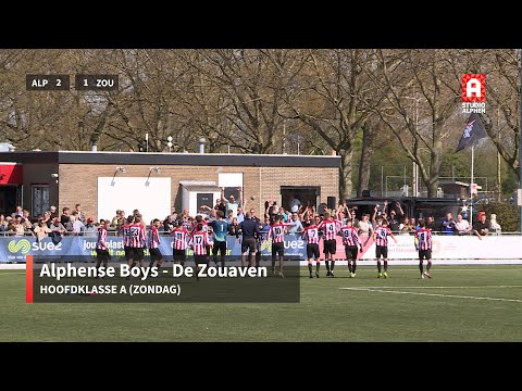 Samenvatting Alphense Boys - De Zouaven (zaterdag 16 april)