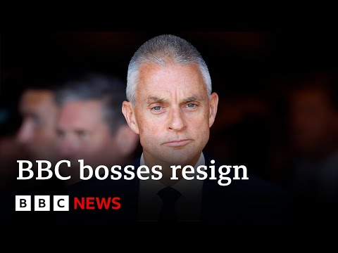 Video | Reaction to resignations of BBC bosses Tim Davie and Deborah Turness | BBC News