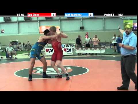 Greco 85 KG Dan Olsen vs. Zach Martinez