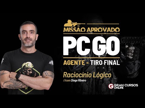 Missão Aprovado PC GO Agente - Tiro Final | Raciocínio Lógico com Diego Ribeiro