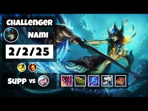 Nami vs Janna TURKISH Challenger SUPPORT (2/2/25) - v11.18