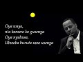 NTIRUGIRA UMWANZI Lyrics By Byumvuhore Jean Baptiste Nyituye Fondation Ya Mihigo Kizito KMP