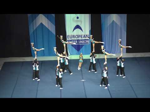 CZECH JNS THUNDERBIRDS Senior Cheer Coed Elite at ECU 2018