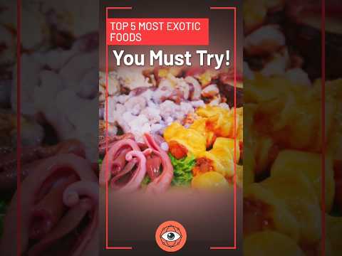 Top 5 Most Exotic Foods You Must Try!