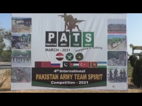 4th International Pakistan Army Team Spirit Competition - 2021 | PATS | ISPR