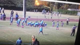 Hardest 9u hitting 9u football player in Atlanta Dontavious Carter