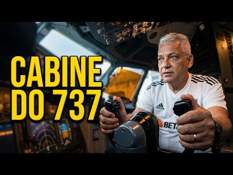 BOEING 737-800 DA GOL: Conhecendo o cockpit