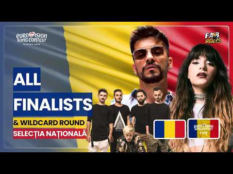 Selecția Națională 2026: All 10 Finalists (& WC Round) | ROMANIA 🇷🇴 ESC 2026 🎶😍 #esc2026