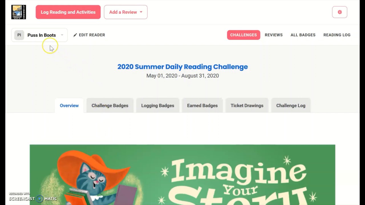 Beanstack Website FAQ - Daily Reading Challenge