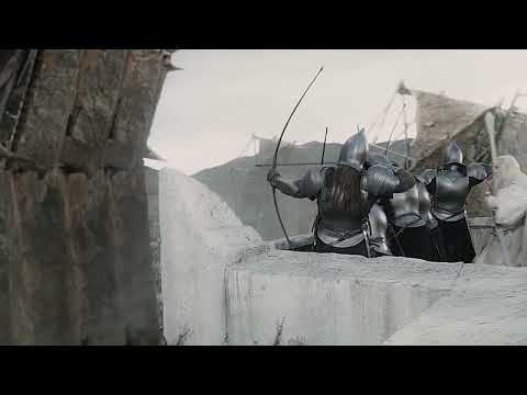 How many times did the Gondorian soldiers defeat an orc in a melee?