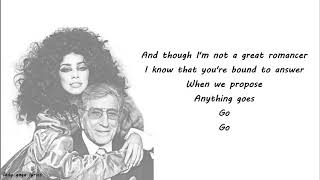 Lady Gaga &amp; Tony Bennett - Anything Goes Lyrics