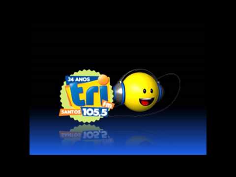 Prefixo - Tri FM - 105,5 MHz - Santos/SP