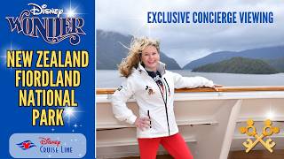New Zealand Fiordland National Park | Exclusive Concierge Viewing | Disney Cruise Line - WONDER