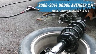 2008-2014 DODGE AVENGER: Front Strut Assembly R & R