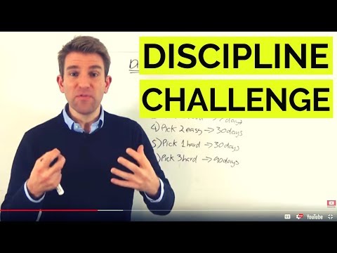 DISCIPLINE CHALLENGE FOR THE NEW YEAR 🙌 Video
