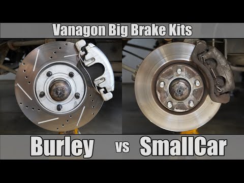 Vanagon Big Brake Kit Comparison - Burley Motorsports vs SmallCar