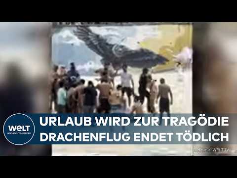 Video Thumbnail: BRASILIEN: Tödlicher Absturz in Rio - Drachenflieger verunglückt am Strand von São Conrado