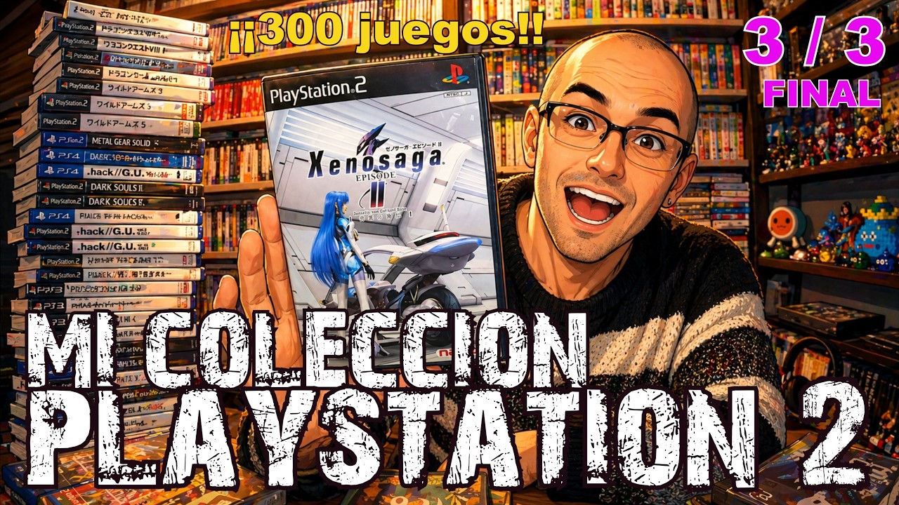 Mi Colección completa japonesa de PLAYSTATION 2 (¡300 juegos!) *3 de 3*