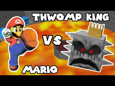SM64 Custom Boss: Thwomp King