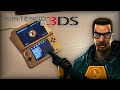 Half-Life on the Nintendo 3DS XL (Xash3DS)