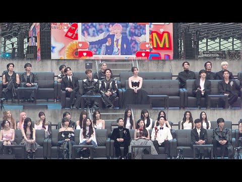 KickFlip stage reaction (IU IVE LESSERAFIM Stray Kids ATEEZ ALLDAY PROJECT Meovv WOODZ 박보검)/2025 AAA