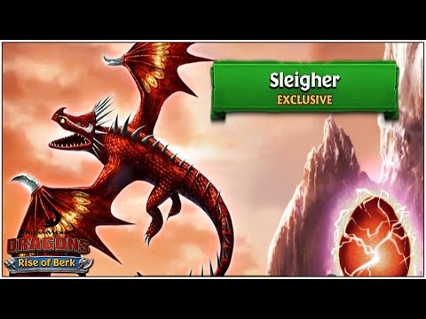 NEW EXCLUSIVE DRAGON SLEIGHER (SKRILL) | DRAGONS: RISE OF BERK