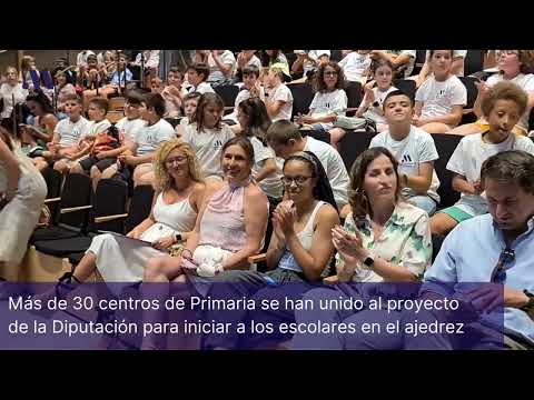 Ms de 30 centros de Primaria se han unido al proyecto de la Diputacin para iniciar a los escolares en el ajedrez