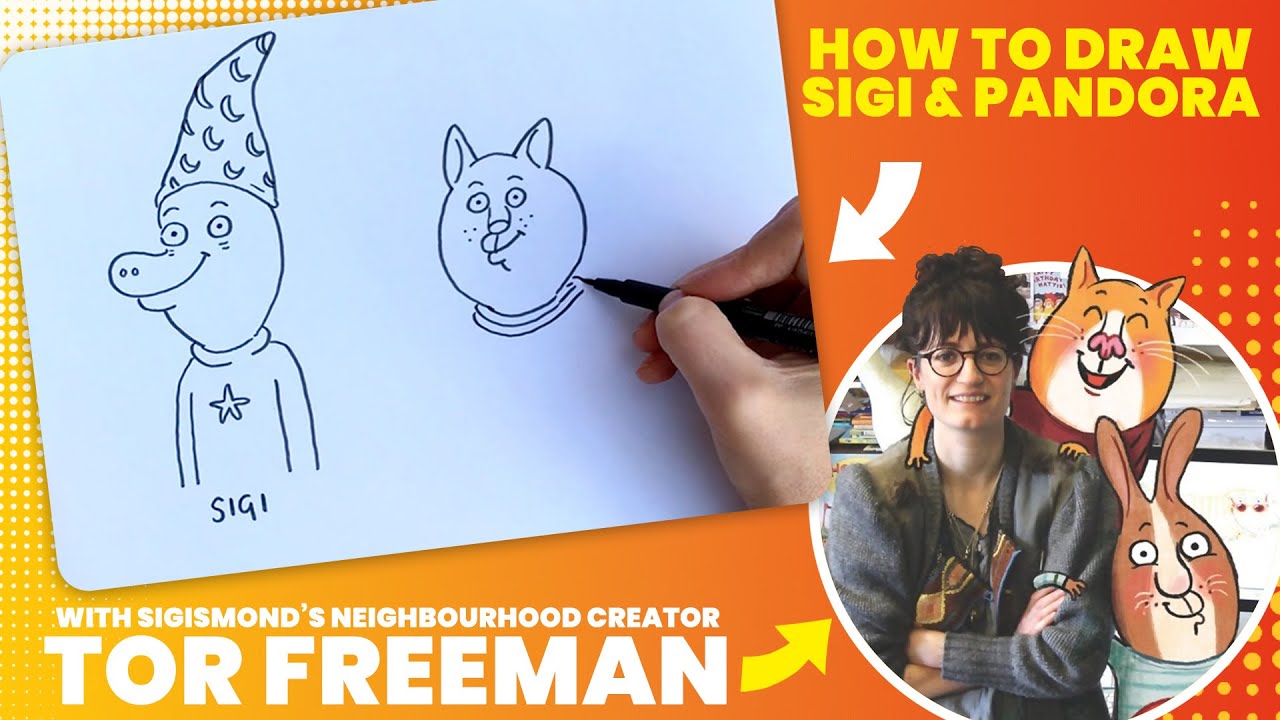 How to draw Sigi & Pandora