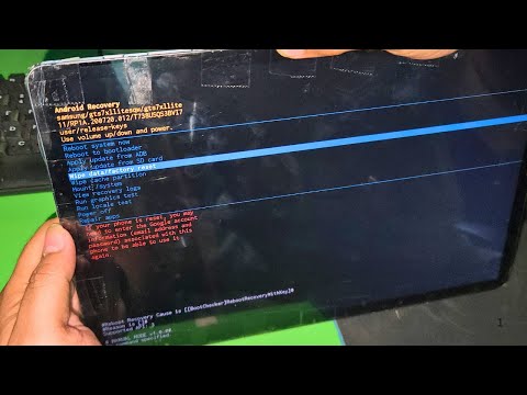 Samsung Galaxy Tab S7 FE 5G (SM-T738U)Hard Reset Pattern Lock Or Pin Lock