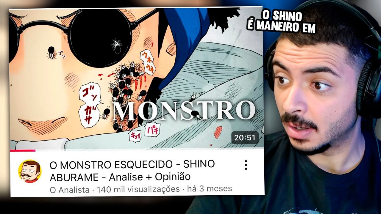 KAMUZ REAGE: O MONSTRO ESQUECIDO - SHINO ABURAME 🐜