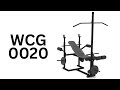 Лава Для Жиму універсальна WCG 0020 з Тягою і партою Скотта