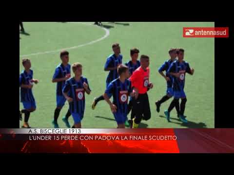 16 giugno Calcio Bisceglie, L'Under 15 perde col Padova la finale scudetto