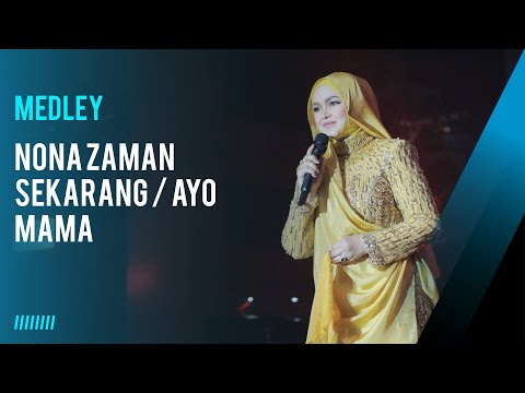 Dato' Sri Siti Nurhaliza - Medley Nona Zaman Sekarang / Ayo Mama @ Queen of The Night 2022