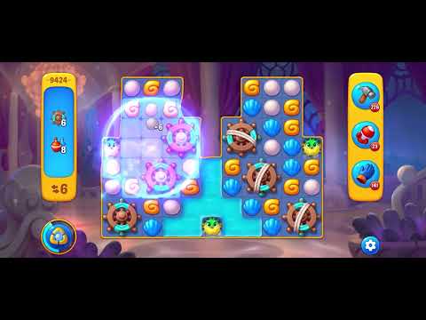 Fishdom level 9424 no boosters フィッシュダム