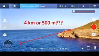 Why is my drone not showing the distance correctly? EX5 Pro Range Test (may apply to IDEA 37, S188).