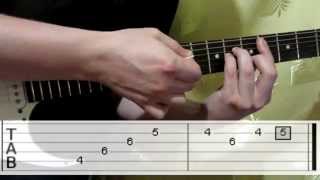 Scorpions Gypsy Life cover how to play guitar lesson