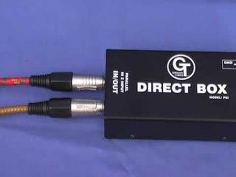 Groove Tubes Passive Direct Box DI PDI how to use Review