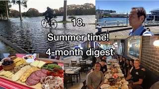 【シドニーで働く50代】 18. Summer time! / 4-month digest.