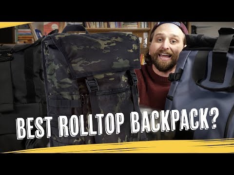 YNOT Magnetica Rolltop Backpack