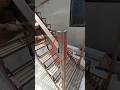 How To Make Metals Stairs Railing Installation Stairrailing Metalstaircase Stairs