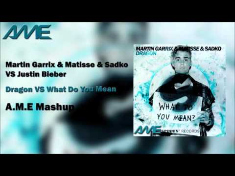 Martin Garrix vs Matisse & Sadko VS Justin Bieber - What Dragon Mean (A.M.E Mashup)