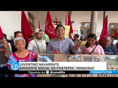 Video: Ayuntamiento de Coatepec, Veracruz recibe con policías a ciudadanos que piden audiencia